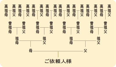 家系図といえば【家系図絵巻】日本で唯一の家系図絵巻と家系図の調査 